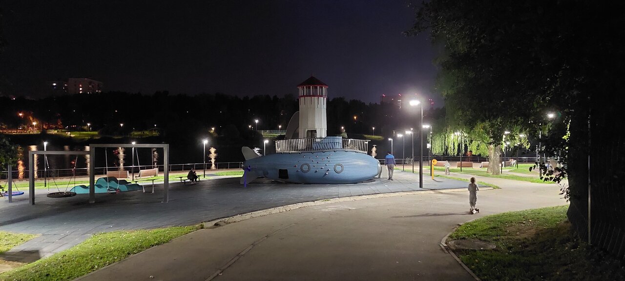 Детская площадка подводная лодка